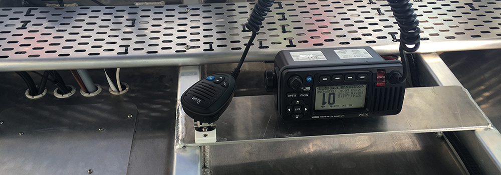 Learn how to make distress calls on the VHF radio and a list to all marine channels for the Bay.&nbsp;