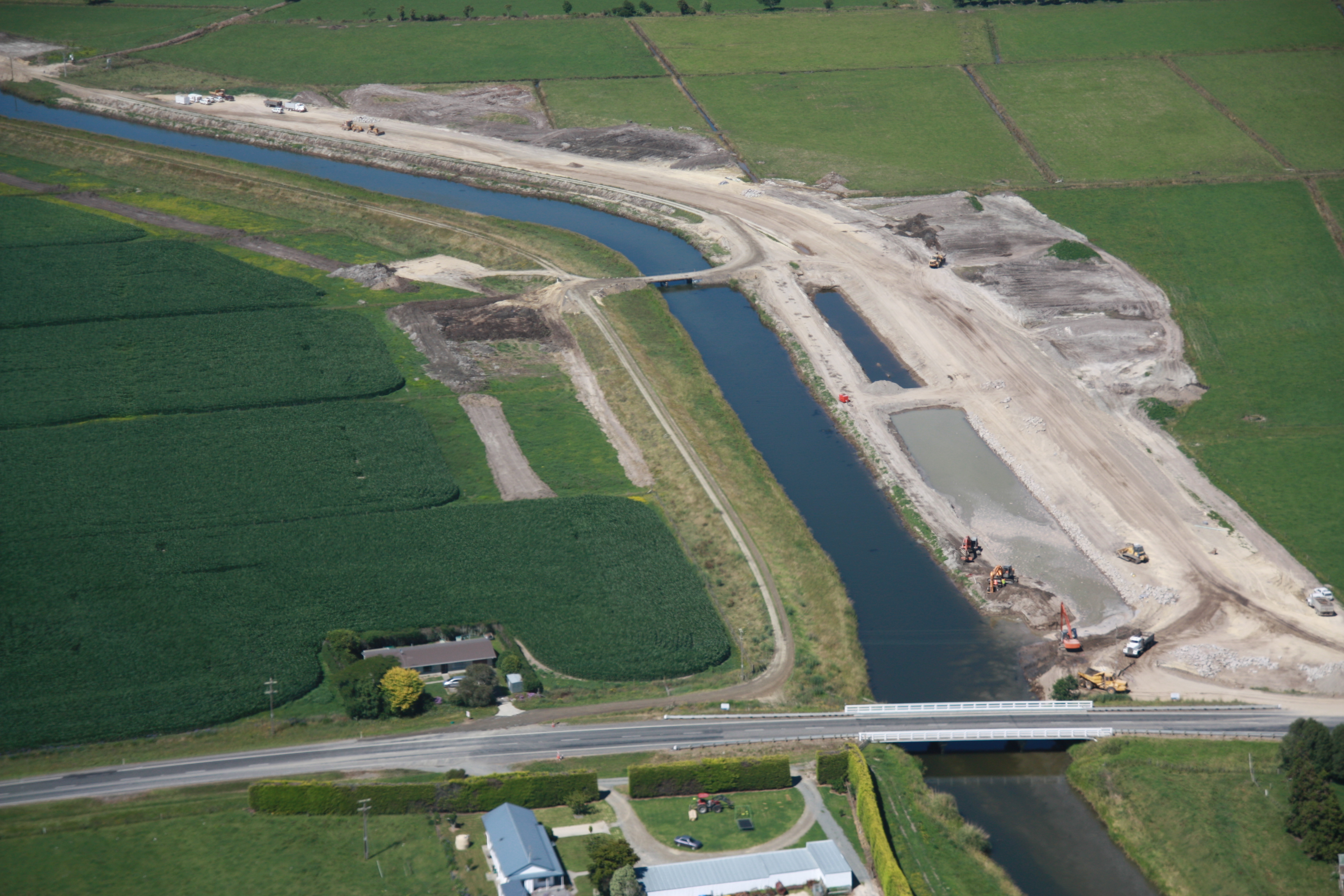 Rangitaiki Floodway works