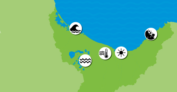 Regional risk assessment We have assessed the risks to our region from a changing climate.