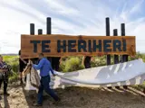 Te Heriheri wetland signage unveiling