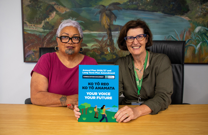 Chair McDonald and Fiona McTavish